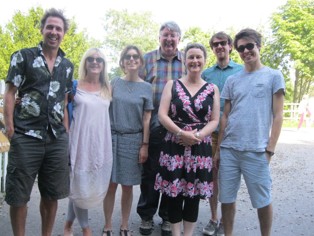 The Illuminations team: Seb (honorary member), Louise, Linda, John, Kay, Tom, Todd The Illuminations team: Seb (honorary member), Louise, Linda, John, Kay, Tom, Todd