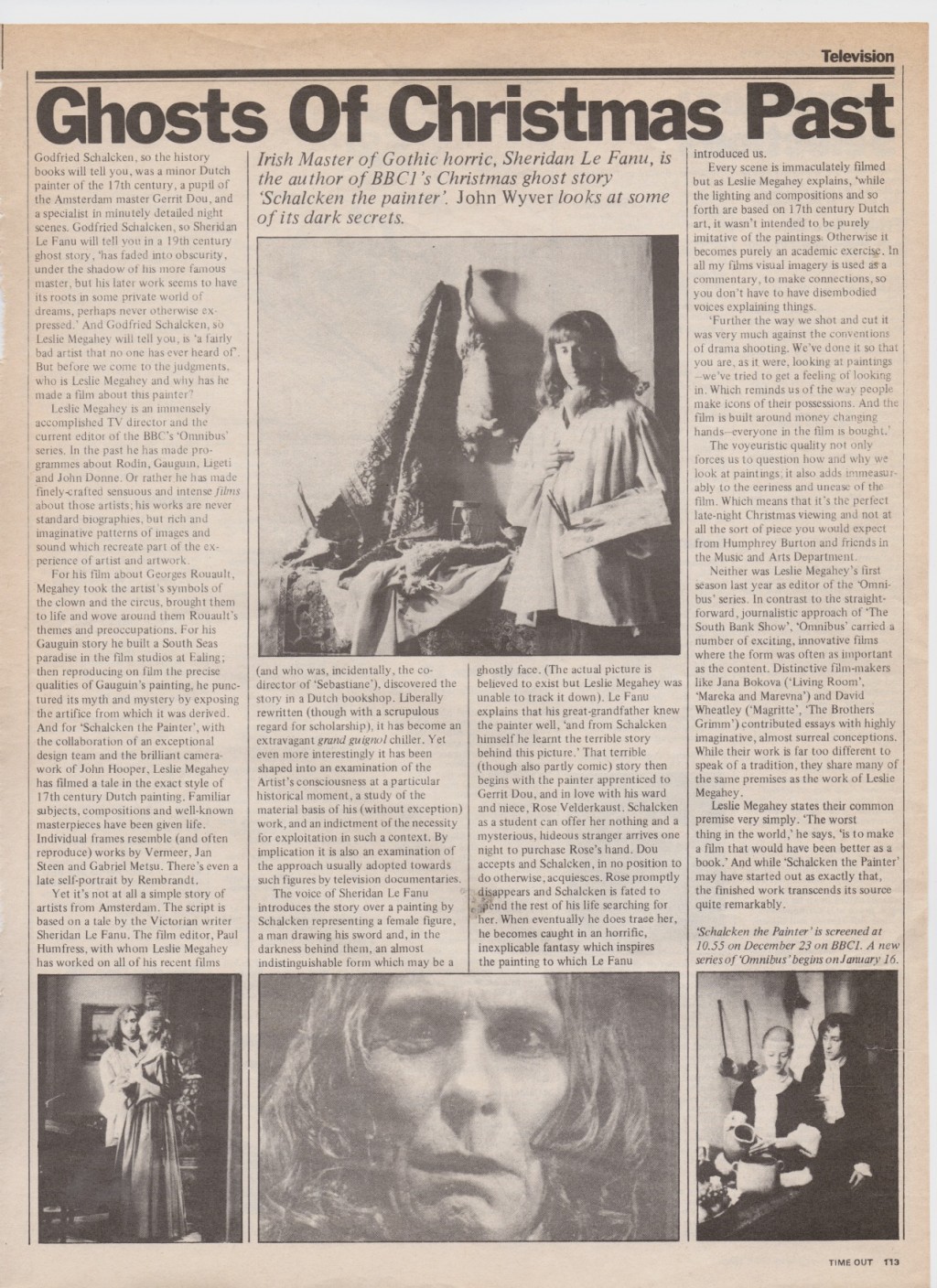 Schalcken the Painter article in Time Out