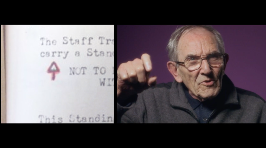 Roy Battersby and a "Christmas tree"