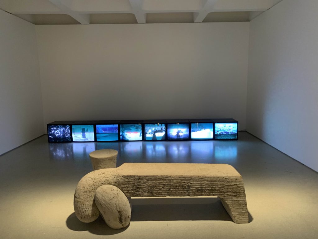 Video on display at Noguchi exhibition